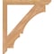 Ekena Millwork Balboa Slat Smooth Bracket, Western Red Cedar, 3 1/2"W x 38"D x 42"H BKT04X38X42BOA06SWR - alternate 3